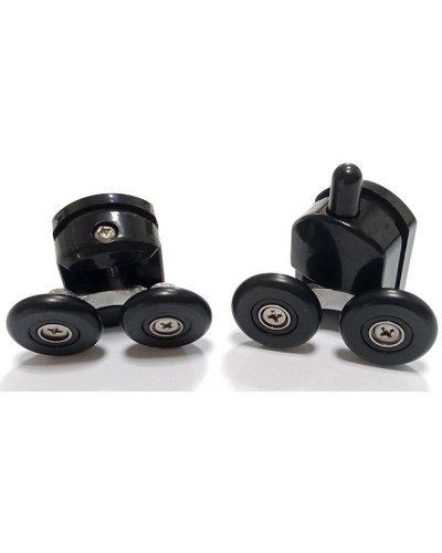 Душевой уголок 110х60 см Abber Schwarzer Diamant AG30110BH-S60B-S60B прозрачное