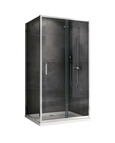 Душевой уголок 120х60 см Abber Schwarzer Diamant AG301205-S605 прозрачное