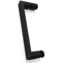 Душевой уголок 120х60 см Abber Schwarzer Diamant AG30120B-S60B прозрачное