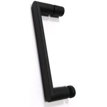 Душевой уголок 120х50 см Abber Schwarzer Diamant AG30120B5-S50B5 прозрачное