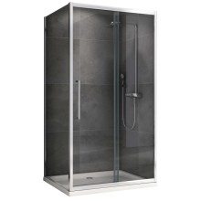 Душевой уголок 120х60 см Abber Schwarzer Diamant AG30120H-S60 прозрачное