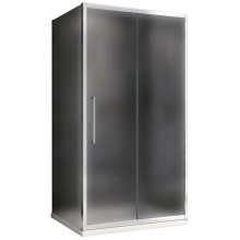 Душевой уголок 120х50 см Abber Schwarzer Diamant AG30120MH-S50M матовое