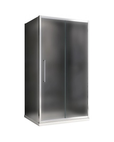 Душевой уголок 120х50 см Abber Schwarzer Diamant AG30120MH-S50M матовое