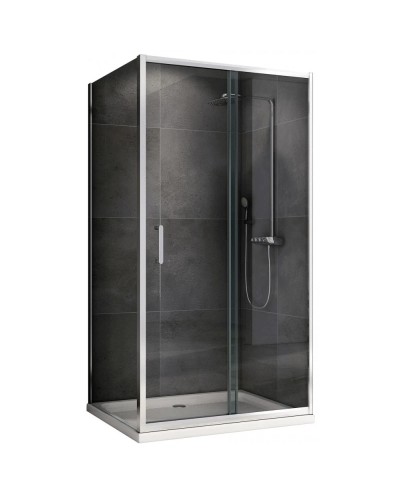 Душевой уголок 130х50 см Abber Schwarzer Diamant AG301305-S505 прозрачное