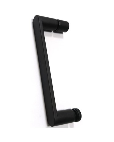 Душевой уголок 130х50 см Abber Schwarzer Diamant AG30130B-S50B прозрачное