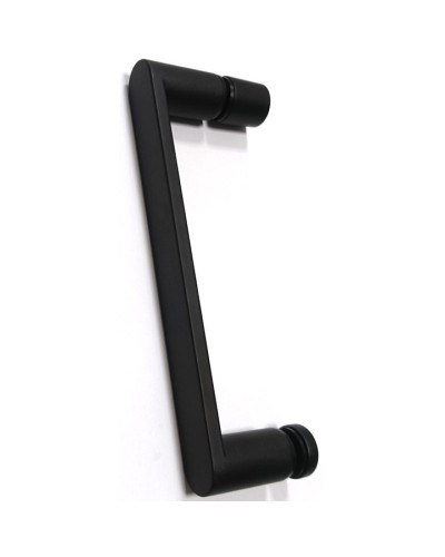 Душевой уголок 130х60 см Abber Schwarzer Diamant AG30130B-S60B-S60B прозрачное