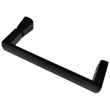 Душевой уголок 130х50 см Abber Schwarzer Diamant AG30130B5-S50B5 прозрачное