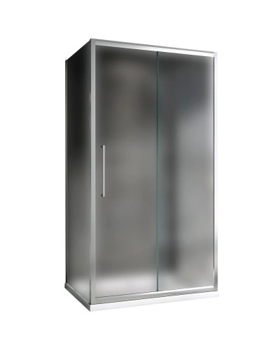 Душевой уголок 130х60 см Abber Schwarzer Diamant AG30130MH-S60M-S60M матовое