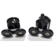 Душевой уголок 140х50 см Abber Schwarzer Diamant AG30140BH-S50B-S50B прозрачное