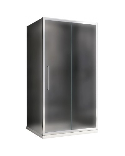 Душевой уголок 140х60 см Abber Schwarzer Diamant AG30140MH-S60M матовое