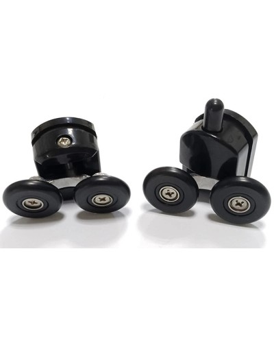 Душевой уголок 150х50 см Abber Schwarzer Diamant AG30150BH-S50B-S50B прозрачное