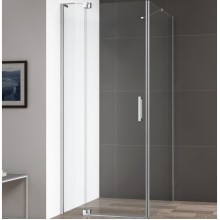 Душевой уголок Cezares Slider АН-1 100/110х90 профиль Хром стекло прозрачное