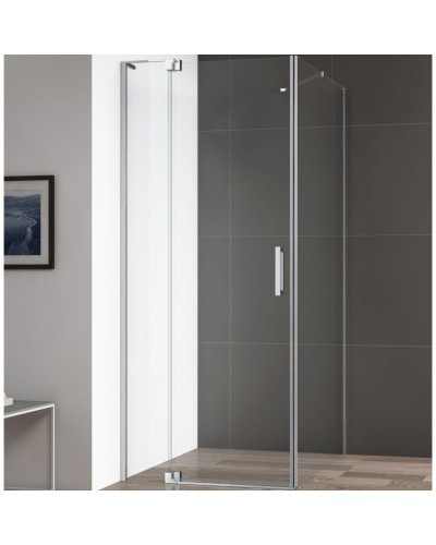 Душевой уголок Cezares Slider АН-1 100/110х90 профиль Хром стекло прозрачное