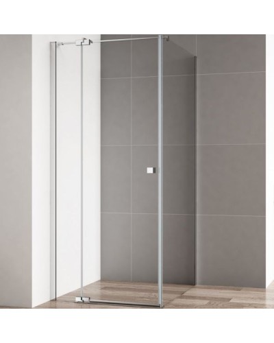 Душевой уголок Cezares Valvola АH-1 100x90 профиль Хром стекло прозрачное