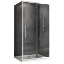 Душевой уголок 150х50 см Abber Schwarzer Diamant AG30150H-S50 прозрачное