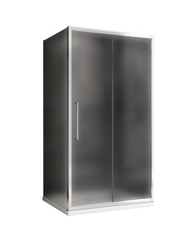 Душевой уголок 150х50 см Abber Schwarzer Diamant AG30150MH-S50M матовое