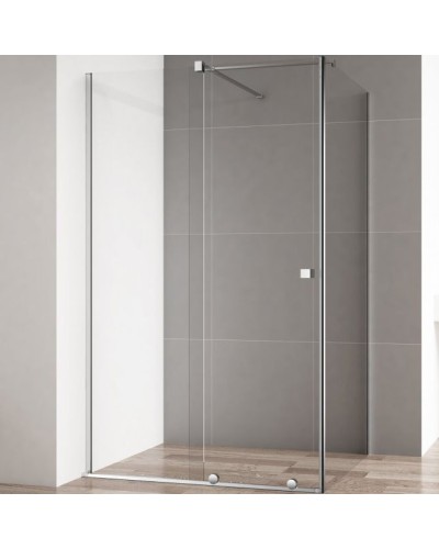 Душевой уголок Cezares Stream AH-1 120x80 профиль Хром стекло прозрачное