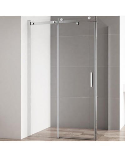 Душевой уголок Cezares Stylus-Soft AH-1 150x90 профиль Хром стекло прозрачное