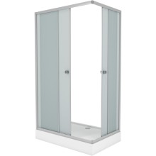 Душевой уголок с поддоном 100х80х195 см Niagara NG-018-14Q матовое