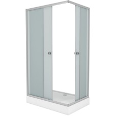 Душевой уголок с поддоном 100х80х195 см Niagara NG-018-14Q матовое