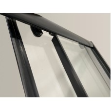 Душевой уголок с поддоном 100х80х195 см Niagara NG-018-14QBLACK интимато