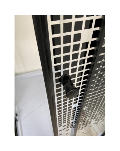 Душевой уголок с поддоном 100х80х195 см Niagara NG-018-14QBLACK интимато