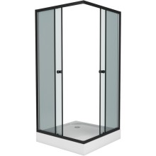 Душевой уголок с поддоном 100х100х195 см Niagara NG-010-14QT тонированное