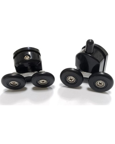 Душевой уголок 160х50 см Abber Schwarzer Diamant AG30160B-S50B-S50B прозрачное