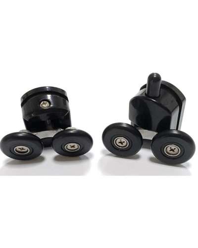 Душевой уголок 160х60 см Abber Schwarzer Diamant AG30160BH-S60B-S60B прозрачное