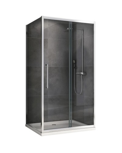 Душевой уголок 160х50 см Abber Schwarzer Diamant AG30160H-S50 прозрачное