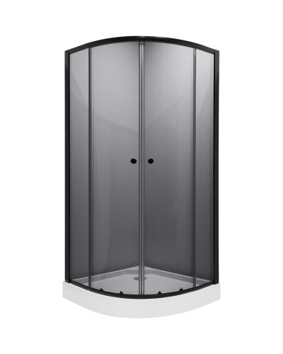 Душевой уголок с поддоном 80х80х195 см Niagara NG-003-14T тонированное