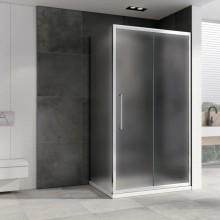 Душевой уголок 160х60 см Abber Schwarzer Diamant AG30160MH-S60M матовое