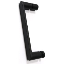 Душевой уголок 170х50 см Abber Schwarzer Diamant AG30170B-S50B прозрачное