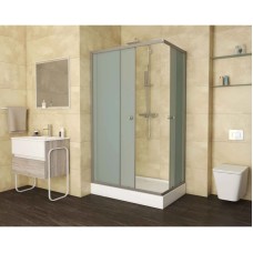 Душевой уголок с поддоном 120х90х195 см Niagara NG-129-14Q матовое