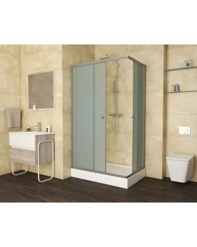 Душевой уголок с поддоном 120х90х195 см Niagara NG-129-14Q матовое