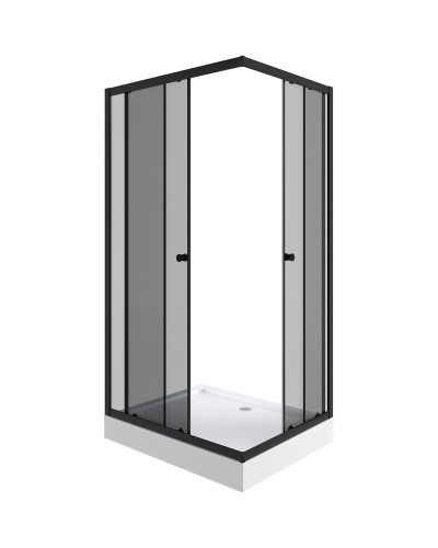 Душевой уголок с поддоном 110х80х195 см Niagara NG-118-14QT тонированное
