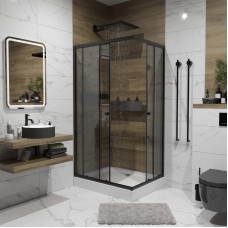 Душевой уголок с поддоном 110х80х195 см Niagara NG-118-14QT тонированное