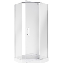Душевой уголок с поддоном 90х90х195 см Niagara NG-009-14D прозрачное