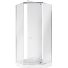 Душевой уголок с поддоном 90х90х195 см Niagara NG-009-14D прозрачное