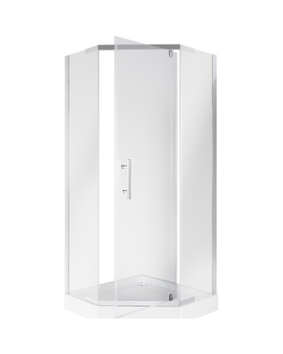 Душевой уголок с поддоном 90х90х195 см Niagara NG-009-14D прозрачное