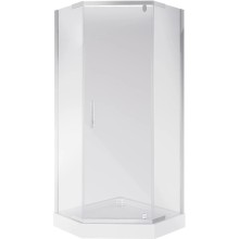 Душевой уголок с поддоном 90х90х195 см Niagara NG-009-14D прозрачное