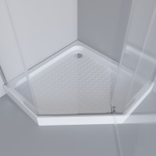 Душевой уголок с поддоном 90х90х195 см Niagara NG-009-14D прозрачное