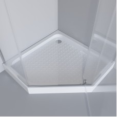 Душевой уголок с поддоном 90х90х195 см Niagara NG-009-14D прозрачное