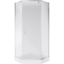 Душевой уголок с поддоном 100х100х195 см Niagara NG-010-14D прозрачное
