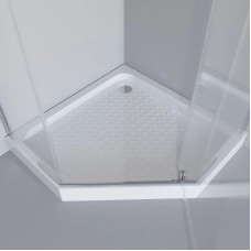 Душевой уголок с поддоном 100х100х195 см Niagara NG-010-14D прозрачное