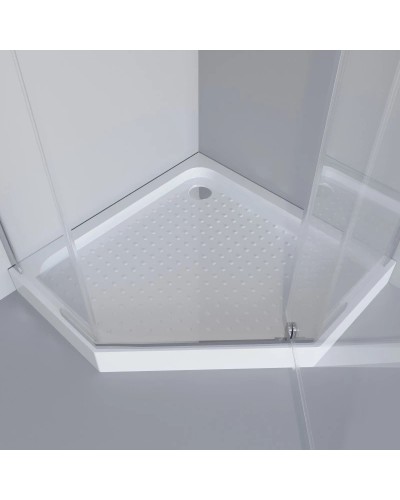 Душевой уголок с поддоном 100х100х195 см Niagara NG-010-14D прозрачное