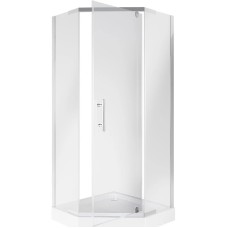 Душевой уголок с поддоном 100х100х195 см Niagara NG-010-14D прозрачное