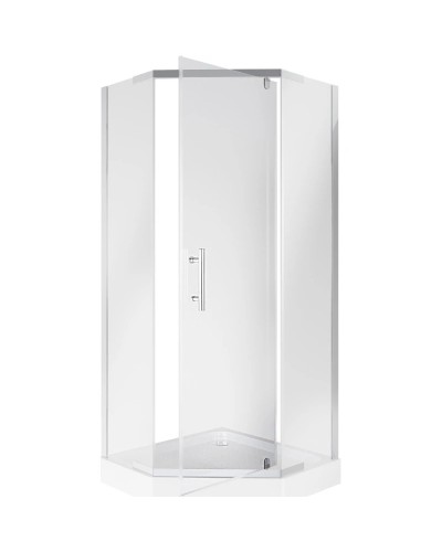 Душевой уголок с поддоном 100х100х195 см Niagara NG-010-14D прозрачное