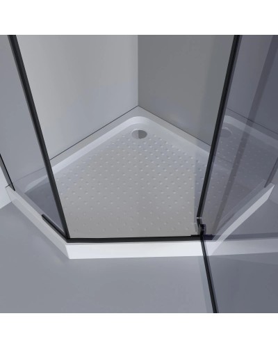 Душевой уголок с поддоном 90х90х195 см Niagara NG-009-14DT тонированное