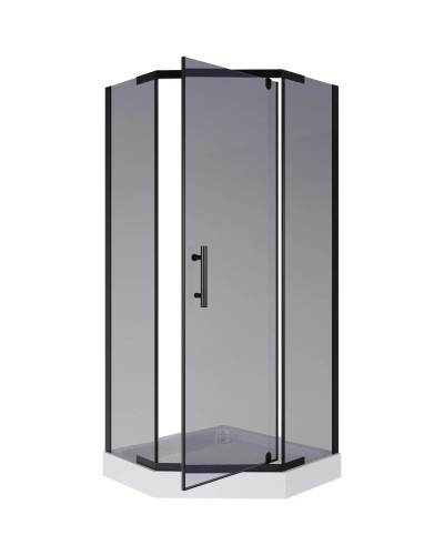 Душевой уголок с поддоном 90х90х195 см Niagara NG-009-14DT тонированное